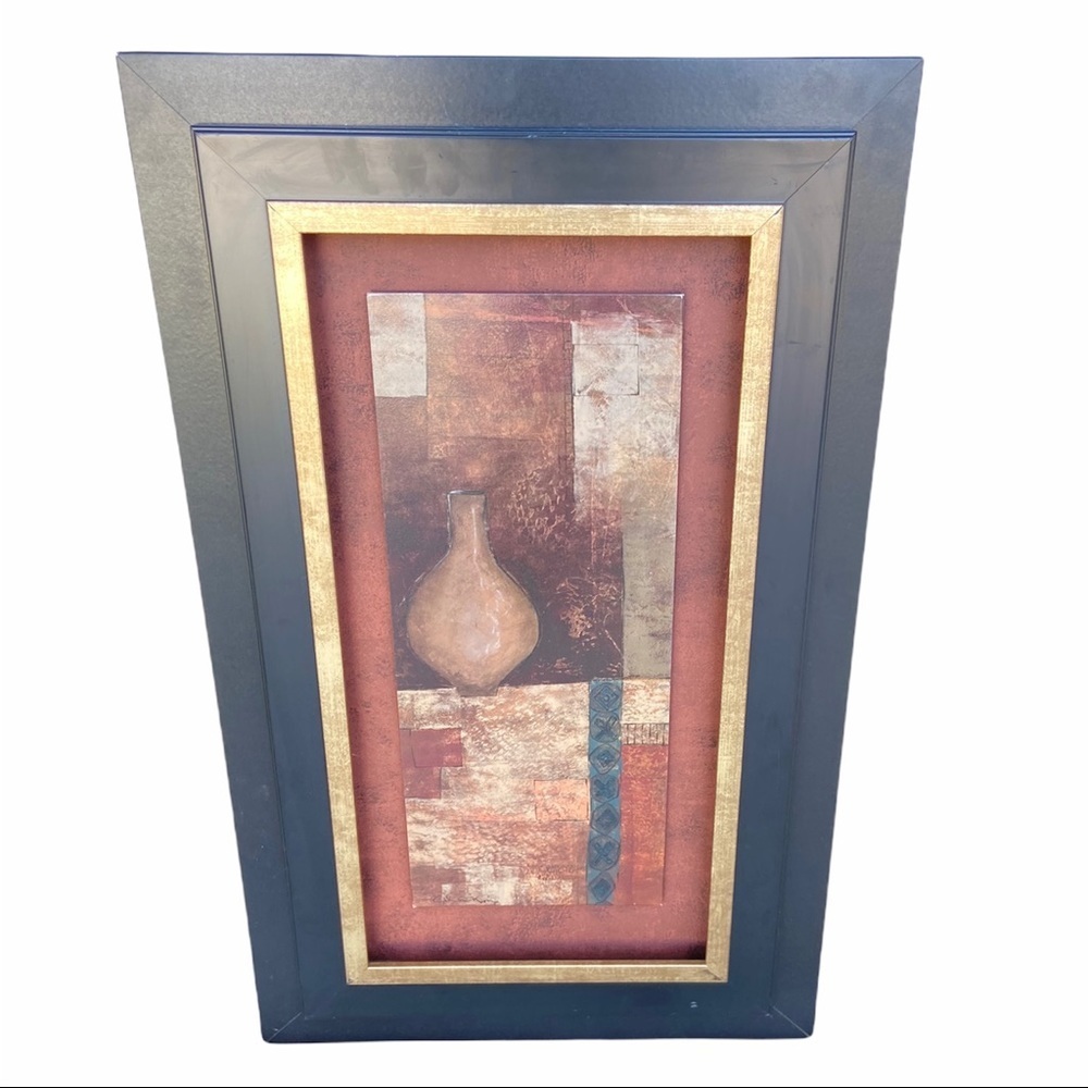 AUTUMN SOLITUDE 2 Matted 18-1/2” x 30-1/2” Black Ornate Framed Art Print by Kime - Picture 5 of 8